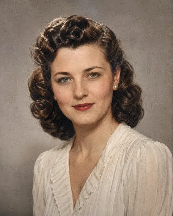 Cleaner vintage portrait after image HD conversion